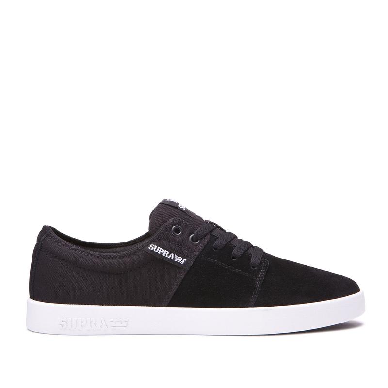 Supra STACKS II Sneaker Low Damen Schwarz Lagerverkauf VSCKJ6983